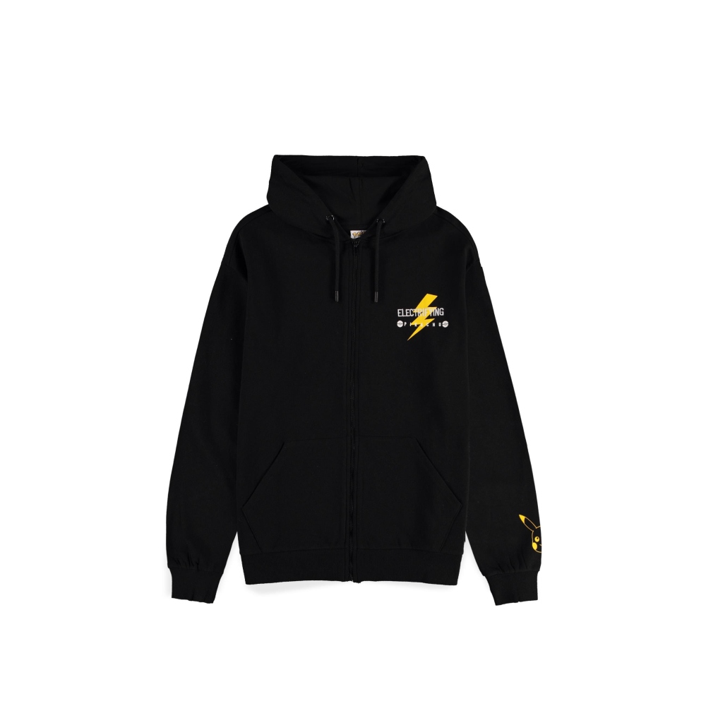 Pokémon - Pikachu Vest met capuchon - Zwart